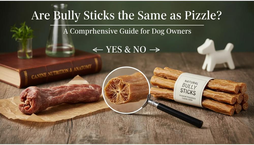 Are Bully Sticks the Same as Pizzle? A Veterinary Guide to These Popular Chews
