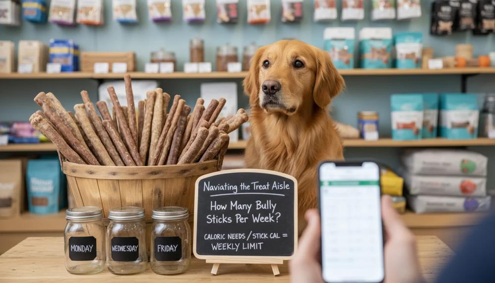 How Many Bully Sticks Can a Dog Have Per Week?
