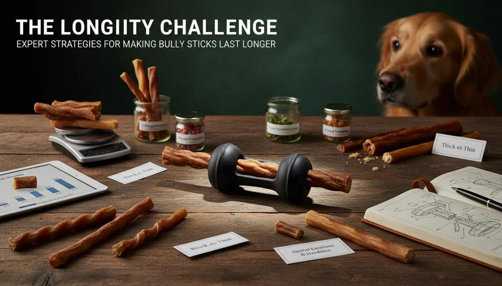How to Make Bully Sticks Last Longer: A Veterinary Perspective