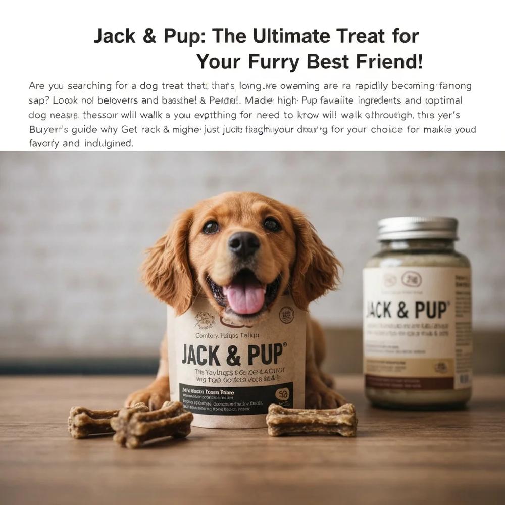Unleash the Joy: Why Jack & Pup is the Gold Standard for Premium Dog Chews