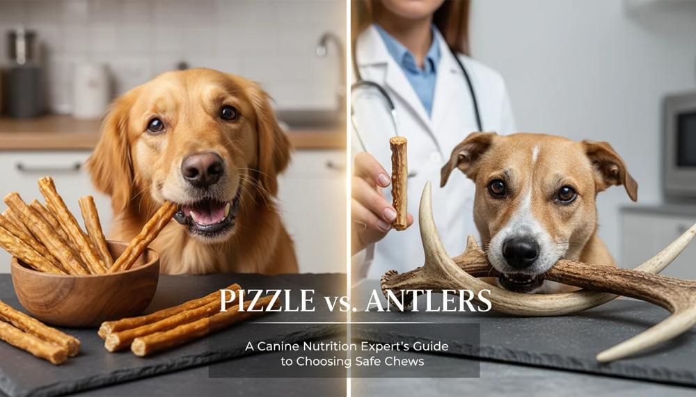 Pizzle vs. Antlers: A Comprehensive Guide to Choosing the Safest Chew for Your Dog