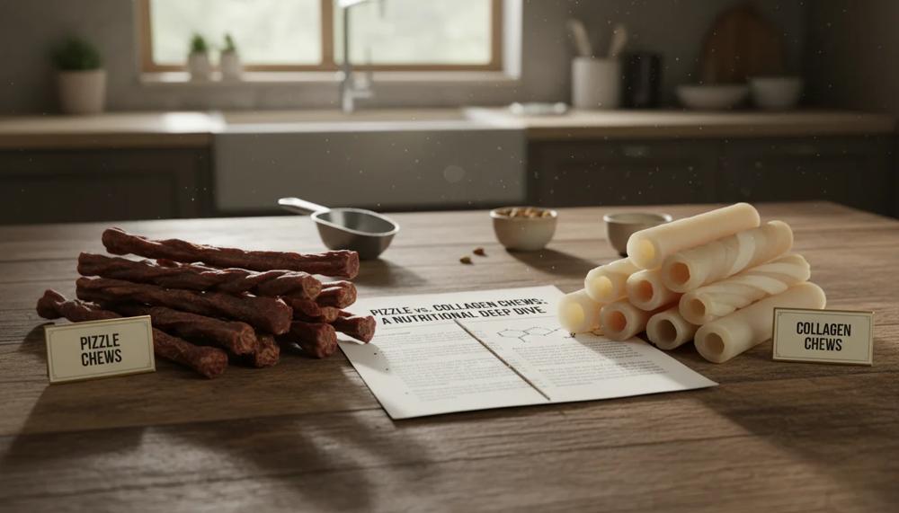 Pizzle vs. Collagen Chews: A Canine Nutritionist’s Guide to Choosing the Best Natural Chew