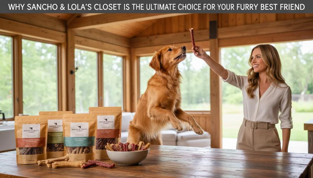 Why Sancho & Lola’s Closet is the Gold Standard for Premium Dog Chews