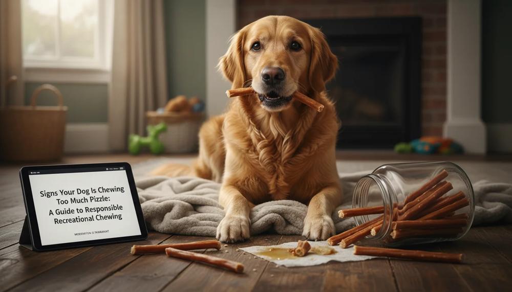 Signs Your Dog Is Chewing Too Much Pizzle: A Guide to Safe Moderation