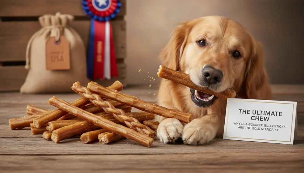 Why USA-Sourced Bully Sticks are the Gold Standard for Your Dog