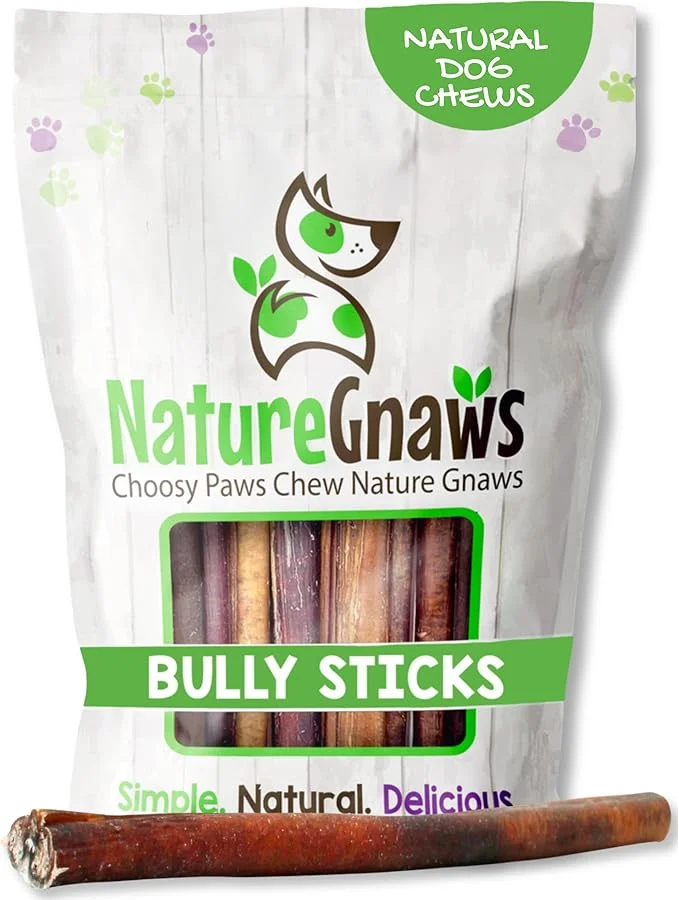 Nature Gnaws Bully Sticks for Dogs 11-12